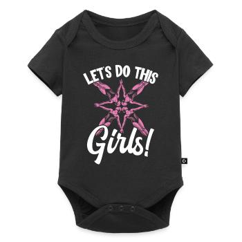Synchronized Swimming Synchro Swimmers - Baby Premium short-sleeve bodysuit - black - Front