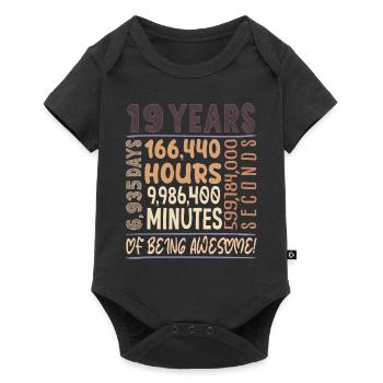 16 ans ! Cadeau d’anniversaire 16e anniversaire - Body à manches courtes Premium Bébé - noir - Devant