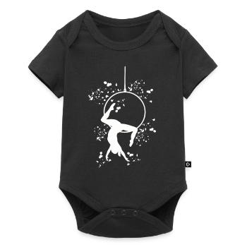 Aerialist Aerial Ring Lyra Air Ring - Baby Premium short-sleeve bodysuit - black - Front