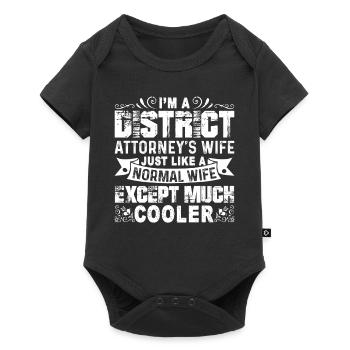 District Attorney District Attorney's Wife - Baby Premium short-sleeve bodysuit - black - Front