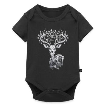 Protector Of The Veil Deer Skull Natural - Baby Premium short-sleeve bodysuit - black - Front