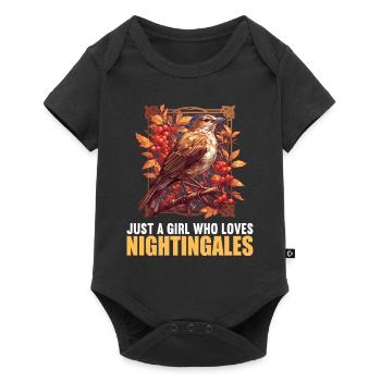 Nightingales Nightingale - Baby Premium short-sleeve bodysuit - black - Front