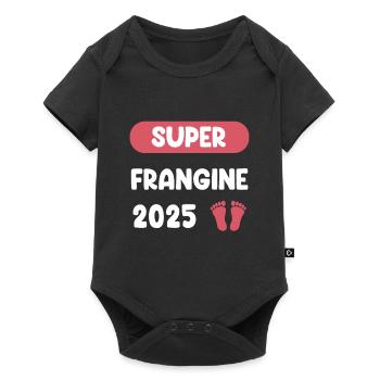 Super 2025 Sister Pregnancy Announcement - Baby Premium short-sleeve bodysuit - black - Front