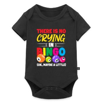 Pas de pleurs au bingo - Body à manches courtes Premium Bébé - noir - Devant