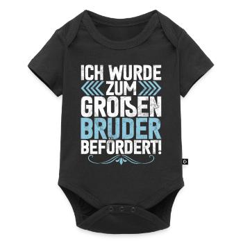 Big Brother Baby Lover Older Sibling - Baby Premium short-sleeve bodysuit - black - Front