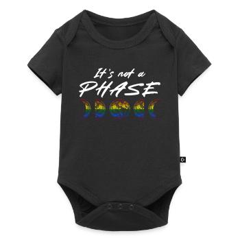 Contre le racisme ! Pour la politique, les droits de l’homme, l’amour - Body à manches courtes Premium Bébé - noir - Devant