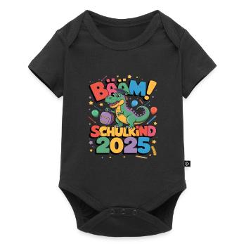 Écolier 2025 Inscription à l’école Retour à l’école - Body à manches courtes Premium Bébé - noir - Devant