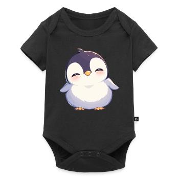 Pingouins Pingouin - Body à manches courtes Premium Bébé - noir - Devant