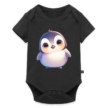 Pingouins Pingouin - Body à manches courtes Premium Bébé - noir - Devant