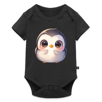 Pingouins Pingouin - Body à manches courtes Premium Bébé - noir - Devant