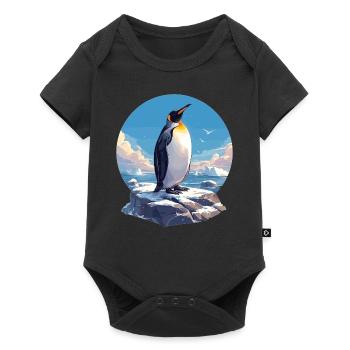Pingouins Pingouin - Body à manches courtes Premium Bébé - noir - Devant