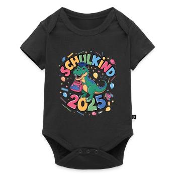Écolier 2025 Inscription à l’école Retour à l’école - Body à manches courtes Premium Bébé - noir - Devant