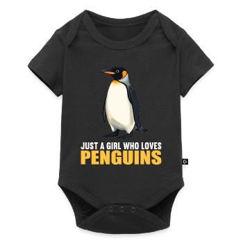 Pingouins Pingouin - Body à manches courtes Premium Bébé - noir - Devant