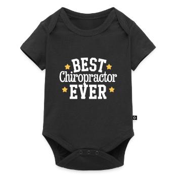 Best Chiropractor Ever With - Baby Premium short-sleeve bodysuit - black - Front