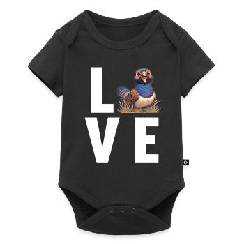 Pheasants Pheasant - Baby Premium short-sleeve bodysuit - black - Front