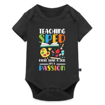 Teaching special education is more than a profession - Baby Premium short-sleeve bodysuit - black - Front