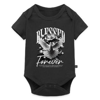 Forever Statement Peace Dove - Baby Premium short-sleeve bodysuit - black - Front