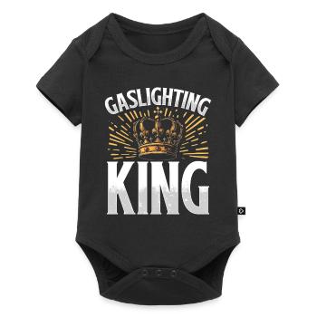 Gaslighting Gaslighter - Baby Premium short-sleeve bodysuit - black - Front