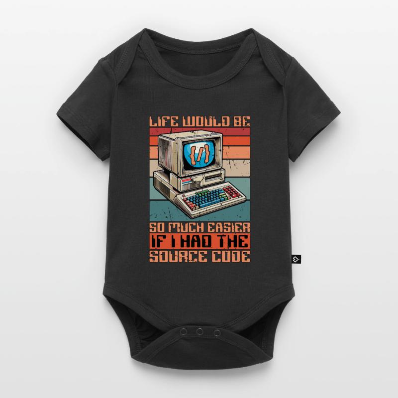 Coder Life Would Be So Much Easier Web Developer Baby Premium short-sleeve bodysuit