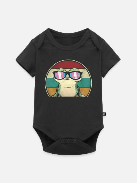Transgender Trans LGBT Pride - Baby Premium Kurzarmbody - Schwarz