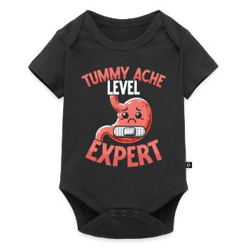 Douleur à l’estomac Survivant Douleur à l’estomac - Body à manches courtes Premium Bébé - noir - Devant
