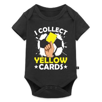 Soccer - Baby Premium short-sleeve bodysuit - black - Front