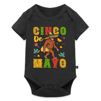 Cino De Mayo - Baby Premium short-sleeve bodysuit - black - Front