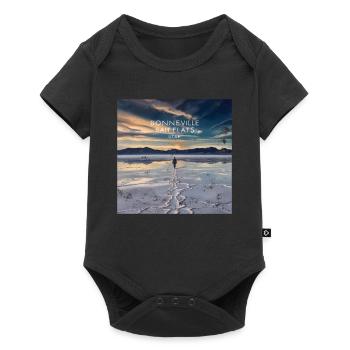 Salines salines de Bonneville, Utah - Body à manches courtes Premium Bébé - noir - Devant