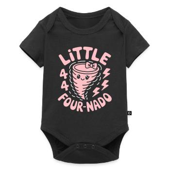 Small Four-Nado Small Tornado - Baby Premium short-sleeve bodysuit - black - Front