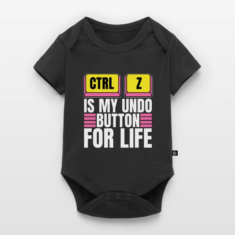 Coder Ctrl + Z Is My Undo Button Web Developer Baby Premium short-sleeve bodysuit