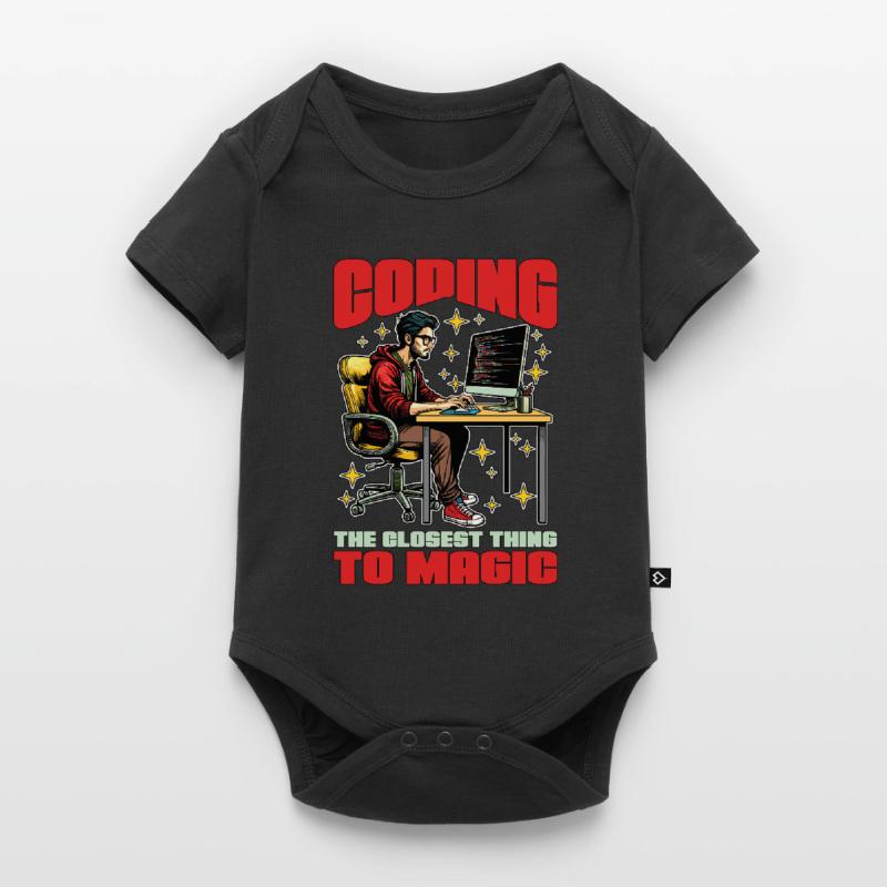 Coder Coding The Closest Thing To Magic Developer Baby Premium short-sleeve bodysuit