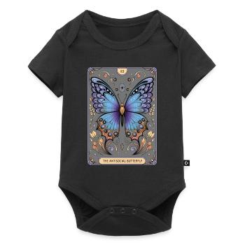 Tarotkarte - Baby Premium Kurzarmbody - Schwarz - Vorne