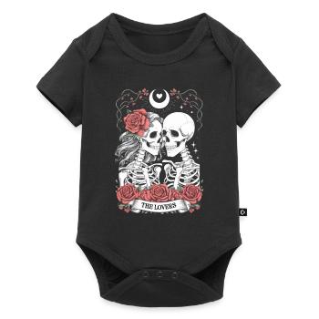 Tarotkarte - Baby Premium Kurzarmbody - Schwarz - Vorne