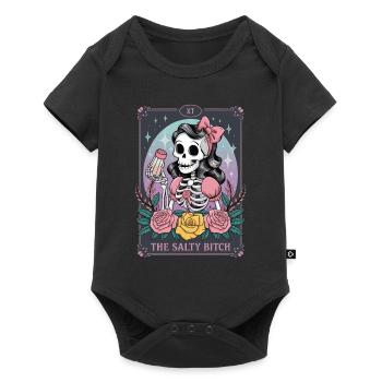 Tarotkarte - Baby Premium Kurzarmbody - Schwarz - Vorne