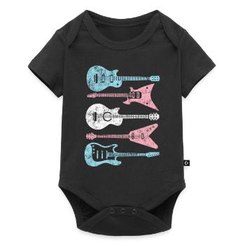 Transgender Trans LGBT Pride - Baby Premium short-sleeve bodysuit - black - Front