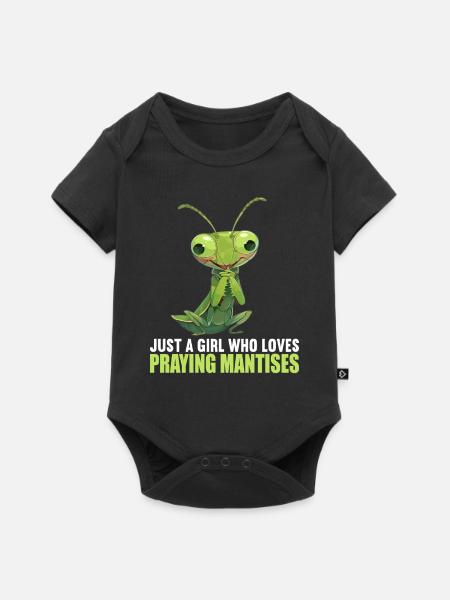 Gottesanbeterinnenen Gottesanbeterin - Baby Premium Kurzarmbody - Schwarz