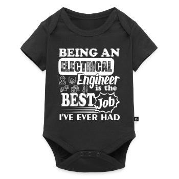 Electrical Engineer It's The Best Job - Baby Premium short-sleeve bodysuit - black - Front
