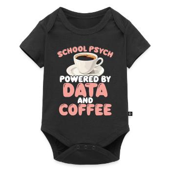 Schulpsychologe Schulpsychologie - Baby Premium Kurzarmbody - Schwarz - Vorne