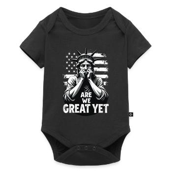 Sommes-nous encore grands Statue de la Liberté  Amérique États-Unis - Body à manches courtes Premium Bébé - noir - Devant