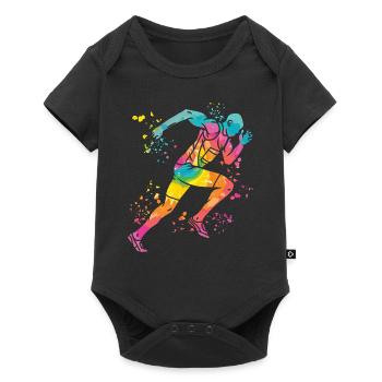 Sprinter Colorsplash Sprintender Sprint - Body à manches courtes Premium Bébé - noir - Devant