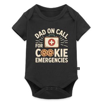 Dad Girl Scout Leader Proud Troop Support Scout - Baby Premium short-sleeve bodysuit - black - Front