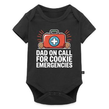 Dad Girl Scout Leader Proud Troop Support Scout - Baby Premium short-sleeve bodysuit - black - Front