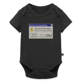 Soul.exe Not Responding – Soul.exe Doesn't Respond - Baby Premium short-sleeve bodysuit - black - Front