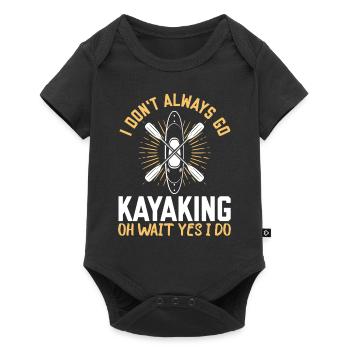 I don't always go Kayaking oh wait yes I do - - Baby Premium short-sleeve bodysuit - black - Front