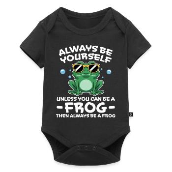 Frog Saying Toad Funny Frogs Gift - Baby Premium short-sleeve bodysuit - black - Front
