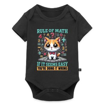 Mathematician Rule Of Math Statistician Math Tutor - Baby Premium short-sleeve bodysuit - black - Front