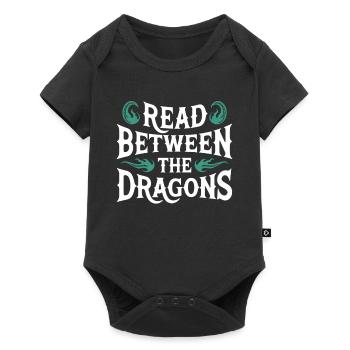 Fantasy Book Reader Magical Story Lover - Baby Premium short-sleeve bodysuit - black - Front