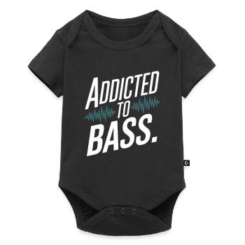 Basse, Guitariste, Musicien, Matériel, Funk, Rock, Jazz - Body à manches courtes Premium Bébé - noir - Devant