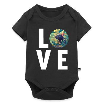 Rat Rat - Baby Premium short-sleeve bodysuit - black - Front