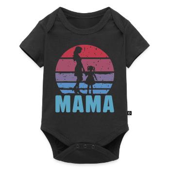 Maman - Body à manches courtes Premium Bébé - noir - Devant
